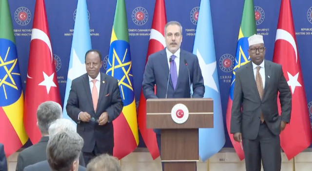Somali ve Etiyopya Türkiye'de ortak bildiriye imza attı