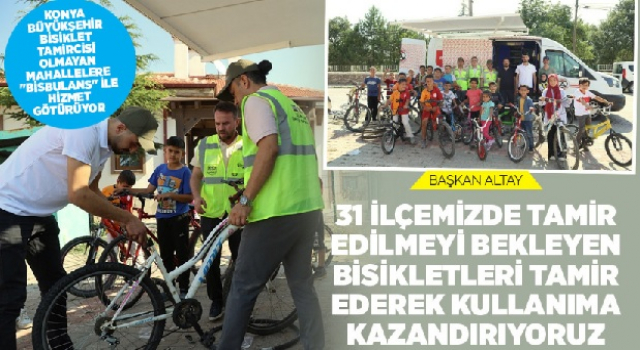 MAHALLELERE "BİSBULANS" İLE HİZMET