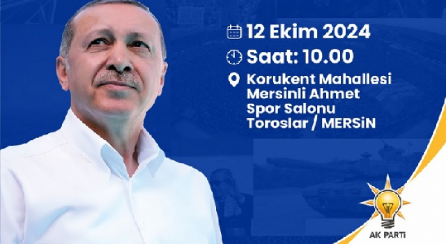 AK Parti Toroslar 6. Olağan İlçe Kongresi yapılıyor