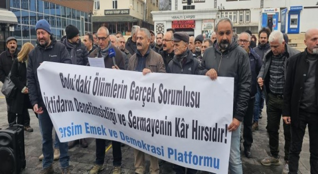 Kartalkaya Katliamı illerde protesto edildi: ‘Kapitalist sistemin kanlı yüzü’