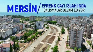 EFRENK DERESİ’NDE DSİ’NİN ÇALIŞMALARI DEVAM EDİYOR