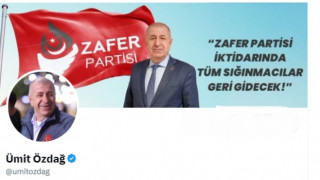 Alağöz paylaştı, Ümit Özdağ RT yaptı