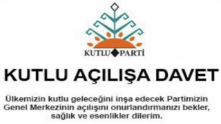 YUSUF HALAÇOĞLU AÇILIŞA DAVET ETTİ