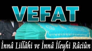 MİMAR ABDULLAH YLMAZ VEFAT ETTİ