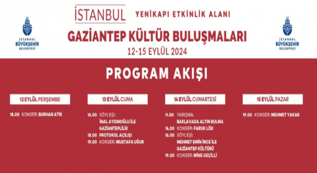 GELENEKSEL KÜLTÜR BULUŞMALARI BAŞLADI