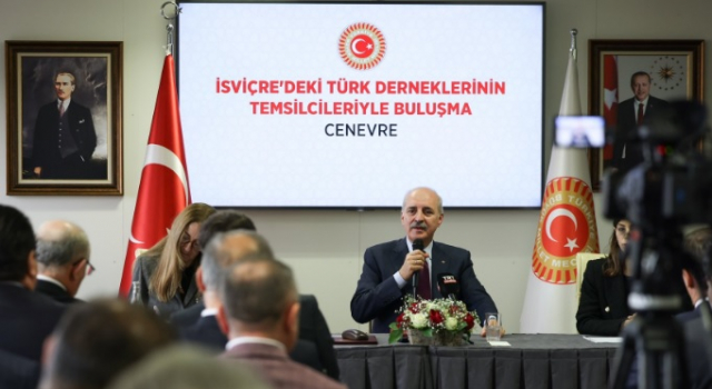 KURTULMUŞ, İSVİÇRE'DE STK TEMSİLCİLERİ İLE