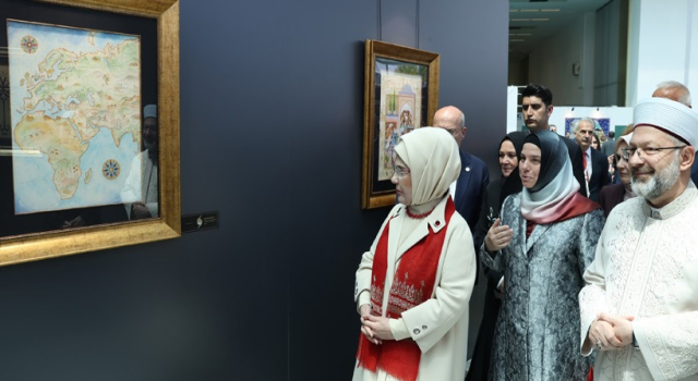 Emine Erdoğan, "Uluslararası İslam Sanatları Fuarı’nın açılışına katıldı