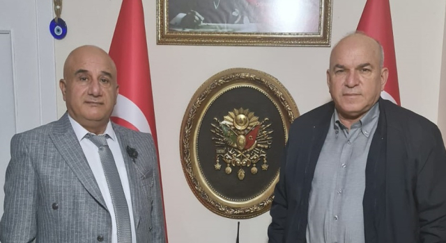 ÜSTAT GÖKTAŞ’I BU GÜN İKİ MEMLEKET SEVDALISI ZİYARET ETTİ