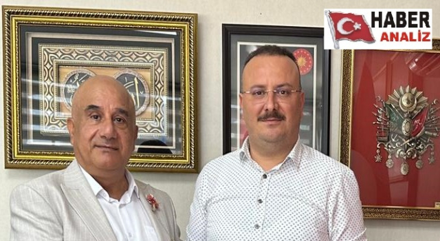 GÖKTAŞ'IN BU GÜNKÜ ZİYARETÇİSİ AK PARTİ İLÇE BAŞKANI ÇOKKESER