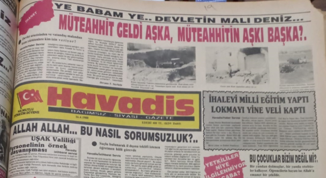 MUSTAFA GÖKTAŞ’IN HAVADİS GAZETESİ