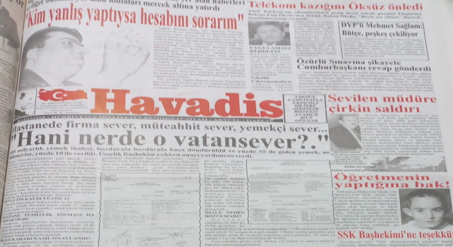 MUSTAFA GÖKTAŞ’IN HAVADİS GAZETESİ