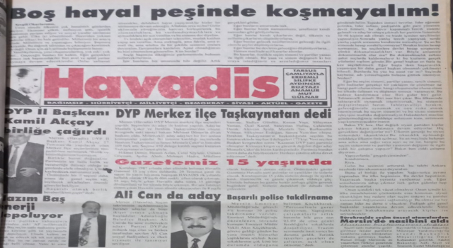 MUSTAFA GÖKTAŞ’IN HAVADİS GAZETESİ