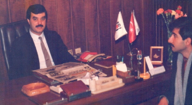 GAZETECİ YAZAR MUSTAFA GÖKTAŞ VE RAHMETLİ MUHSİN SAK