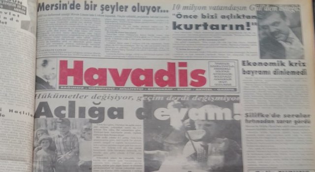 GÖKTAŞ 2002 ARALIK AYINDA DA YAZMIŞ: MERSİN"DE BİR ŞEYLER OLUYOR