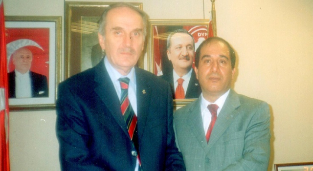 GÖKTAŞ, DÖNEMİN DYP GENEL BAŞKAN YARDIMCISI NEVZAT ERCAN İLE