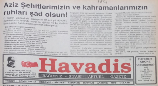 MUSTAFA GÖKTAŞ: AZİZ ŞEHİTLERİMİZİN VE KAHRAMANLARIMIZIN RUHLARI ŞAD OLSUN!