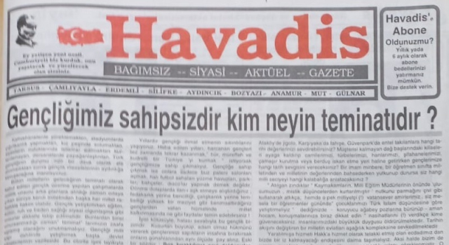 MUSTAFA GÖKTAŞ: GENÇLİĞİMİZ SAHİPSİZDİR, KİM NEYİN TEMİNATIDIR?