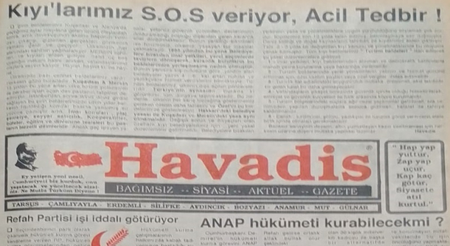 MUSTAFA GÖKTAŞ: KIYILARIMIZ S.O.S VERİYOR, ACİL TEDBİR!