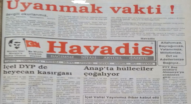 MUSTAFA GÖKTAŞ: UYANMAK VAKTİ!