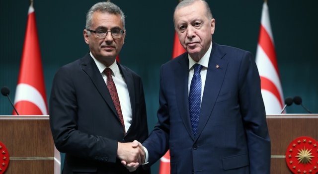 ERDOĞAN: “Millî davamız Kıbrıs’ta adil ve kalıcı çözüme yönelik mücadelemizi kararlılıkla sürdüreceğiz”