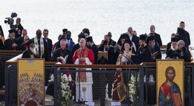 Papa'nın Türkiye ziyareti: İznik'te dua töreni