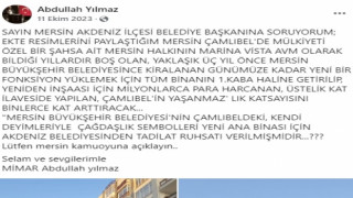 MİMAR ABDULLAH YILAZ SORDU: ÇAMLIBELİN RUHSATI VAR MI?