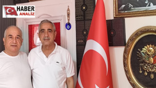 MERSİN SEVDALISI ODA BAŞKANI VEYSEL SARI GÖKTAŞ’A NEZAKET ZİYARETİNDE BULUNDU