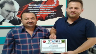 ÖDÜLÜNÜ HALİL BULUT'TAN ALDI