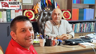 AV.BURAK CANLI GÖKTAŞ’A NEZAKET ZİYARETİNDE BULUNDU
