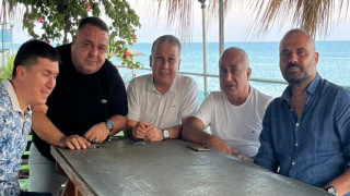 ÜSTAT GÖKTAŞ İLE M.Ü. REKTÖRÜ ERDEMLİ AYAŞDA BİR ARAYA GELDİ