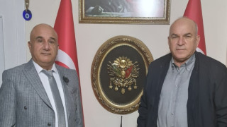 ÜSTAT GÖKTAŞ’I BU GÜN İKİ MEMLEKET SEVDALISI ZİYARET ETTİ