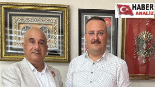 GÖKTAŞ'IN BU GÜNKÜ ZİYARETÇİSİ AK PARTİ İLÇE BAŞKANI ÇOKKESER