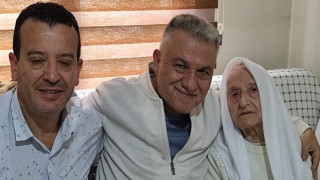 ALİ ÖZ GÖKTAŞ'IN 102 YAŞINDAKİ ANNESİNİ ZİYARET ETTİ