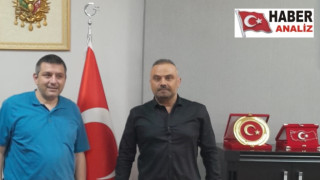 ÜNLÜ HUKUKÇU BURAK CANLI BAŞHEKİM DELİKTAŞ'I ZİYARET ETTİ