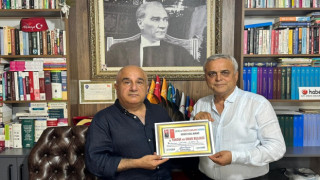 ÇETKODER'DEN UFUK ÇAKIR'A TAKDİR VE ONUR BELGESİ