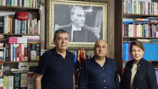 EFSANE BAŞKAN GÜLLÜ CAN VE EŞİNDEN GÖKTAŞ’A NEZAKET ZİYARETİ