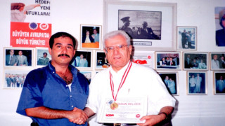 GÖKTAŞ DYP YENİŞEHİR BELDE BAŞKANI VE TURHAN GÜVEN ZİYARETİNE GELMİŞ