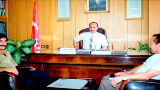 GÖKTAŞ VE KARAHAN İL MÜDÜRÜNÜN YANINDA İDİLER