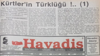 MUSTAFA GÖKTAŞ YAZDI: KÜRTLER'İN TÜRKLÜĞÜ...