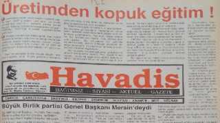 MUSTAFA GÖKTAŞ YAZDI: ÜRETİMDEN KOPUK EĞİTİM