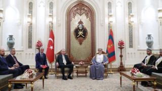 Cumhurbaşkanı Erdoğan, Umman Sultanı Heysem bin Tarık ile görüştü