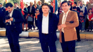 ŞEHİTOĞLU VE GÖKTAŞ YILLAR ÖNCE TÖREN ALANINDA