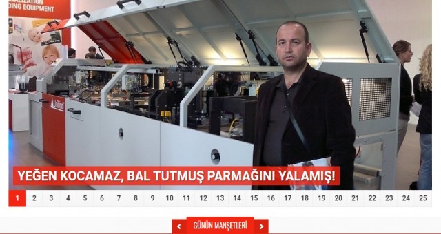 YEĞEN KOCAMAZ, BAL TUTMUŞ PARMAĞINI YALAMIŞ!